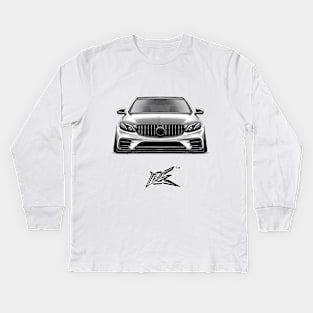 w213 eclass silver Kids Long Sleeve T-Shirt